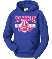 Tackle Breast Cancer Adult Hoodie