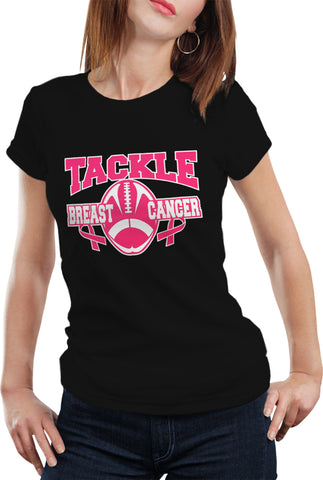 Tackle Breast Cancer Girls T-shirt