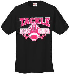Tackle Breast Cancer Mens T-shirt