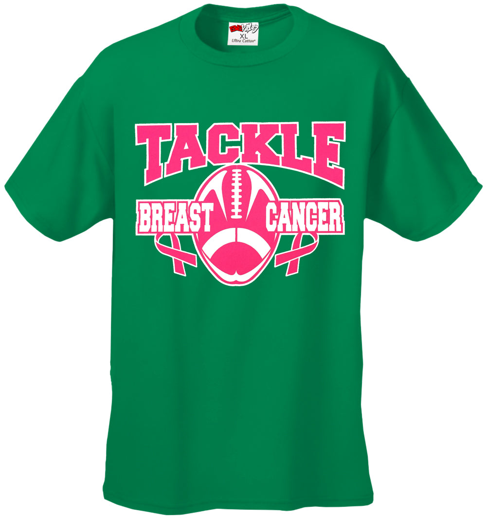 Tackle Breast Cancer Mens T-shirt