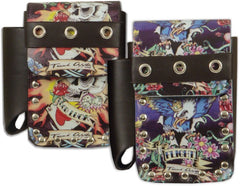Tattoo Art Cigarette Pouch with Lighter Holder (For Regulars & 100's)