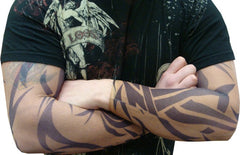Tattoo Sleeves - Classic Tribal Tattoo Sleeves (Pair)