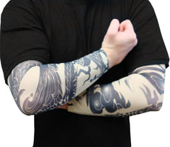 Tattoo Sleeves - Phoenix of Fury Temporary Tattoo Sleeves (Pair)