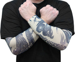 Tattoo Sleeves - Phoenix of Fury Temporary Tattoo Sleeves (Pair)