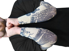 Tattoo Sleeves - Phoenix of Fury Temporary Tattoo Sleeves (Pair)