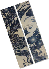 Tattoo Sleeves - Phoenix of Fury Temporary Tattoo Sleeves (Pair)