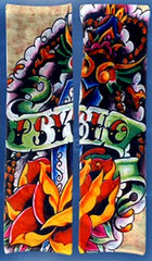 Tattoo Sleeves - Psycho Slip on Tattoo Sleeves (Pair)