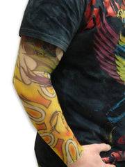 Tattoo Sleeves - Raging Sun & Dragon Tattoo Sleeves (Pair)