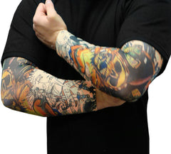 Tattoo Sleeves - Sailor and Pirate Temporary Tattoo Sleeves (Pair)