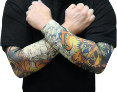 Tattoo Sleeves - Sailor and Pirate Temporary Tattoo Sleeves (Pair)