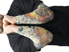 Tattoo Sleeves - Sailor and Pirate Temporary Tattoo Sleeves (Pair)