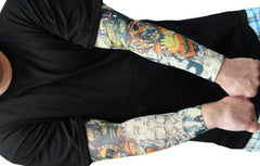 Tattoo Sleeves - Sailor and Pirate Temporary Tattoo Sleeves (Pair)