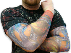 Snake & Skulls Tattoo Sleeves (Pair)