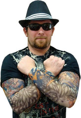 Tattoo Sleeves - White Tiger Tattoo Sleeves (Pair)