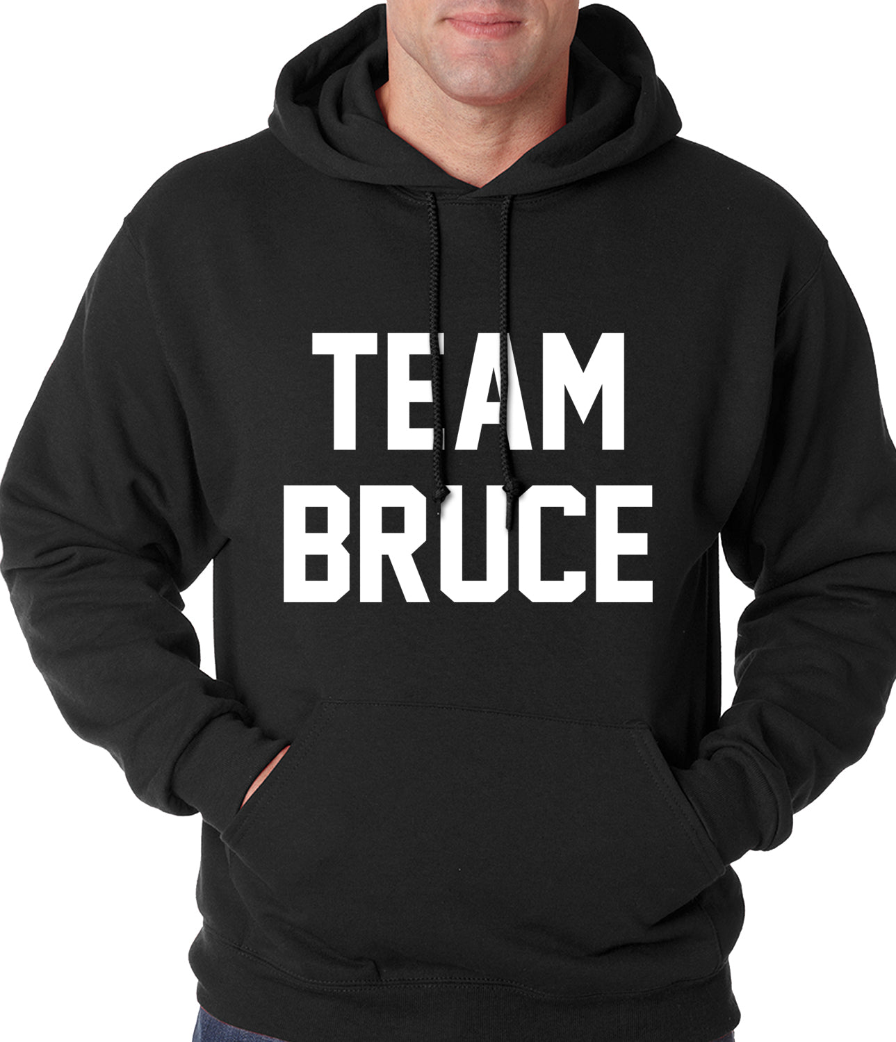 Team Bruce Adult Hoodie
