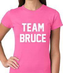Team Bruce Ladies T-shirt