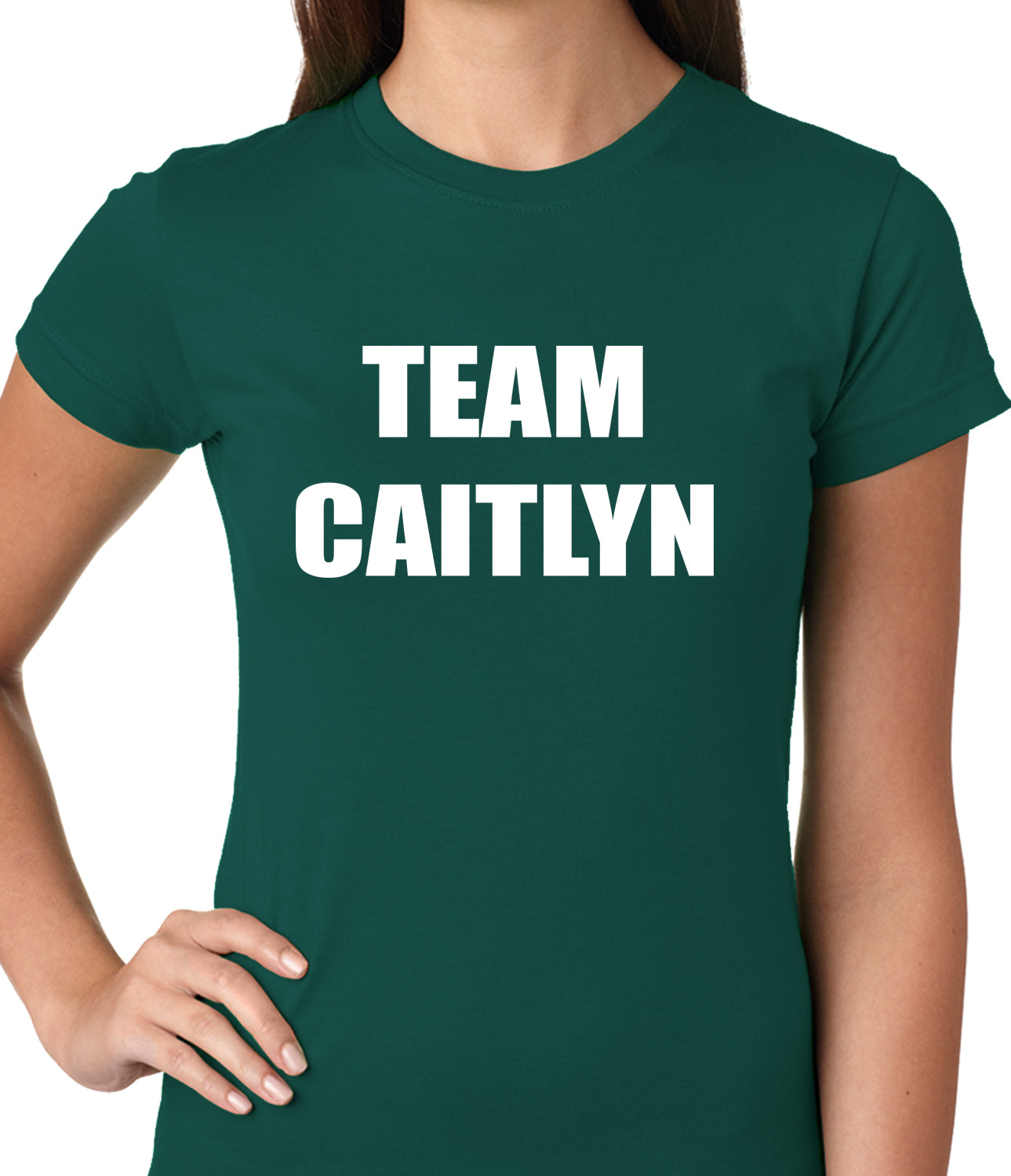 Team Caitlyn Jenner Ladies T-shirt