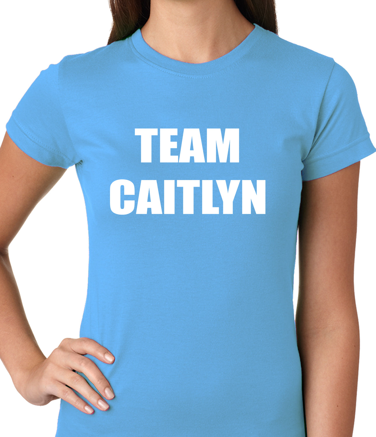 Team Caitlyn Jenner Ladies T-shirt
