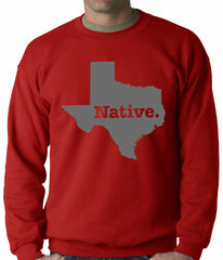 Texas Native Adult Crewneck