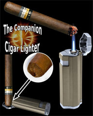 The Companion Two in One Cigar Lighter With Hole Punch