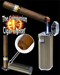 The Companion Two in One Cigar Lighter With Hole Punch