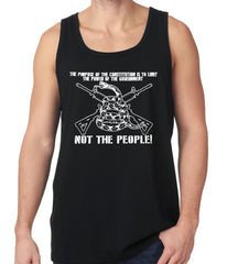 The Constitution Limits The Government Not People Tank Top