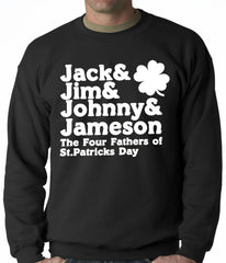 The Four Fathers of St. Patrick's Day Crewneck