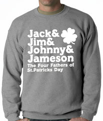 The Four Fathers of St. Patrick's Day Crewneck