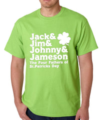 The Four Fathers of St. Patrick's Day Mens T-shirt
