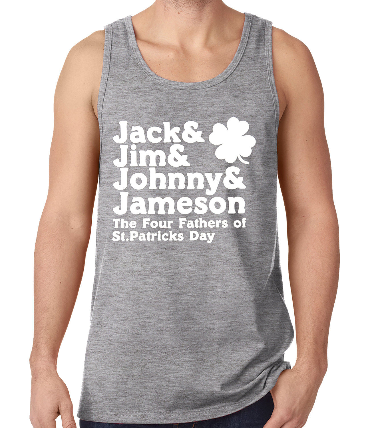 The Four Fathers of St. Patrick's Day Tanktop