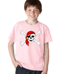 The Jolly Roger Pirate Skull Kids T-Shirt