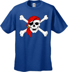 The Jolly Roger Pirate Skull Mens T-Shirt