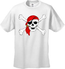 The Jolly Roger Pirate Skull Mens T-Shirt
