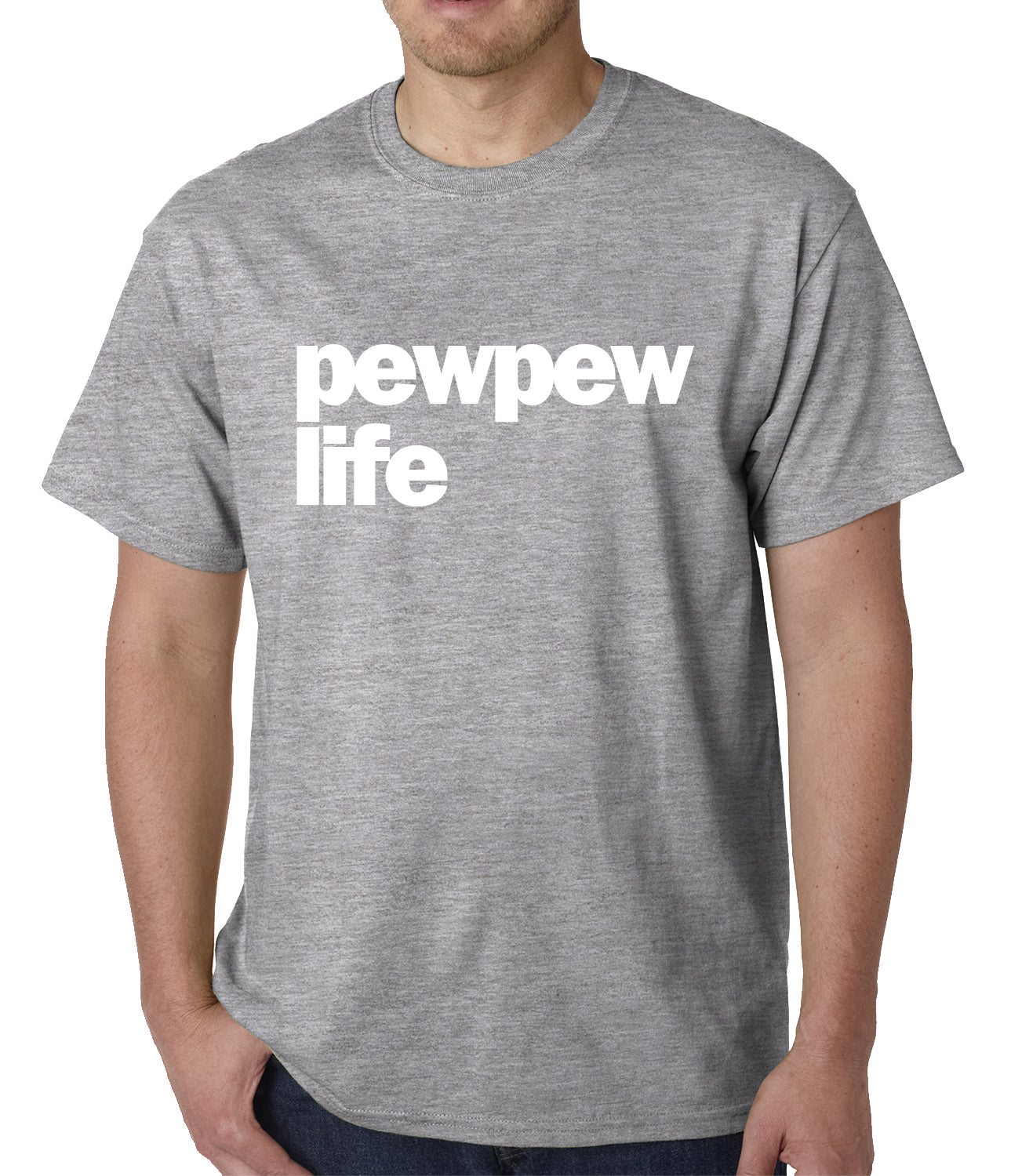 The Pew Pew Life Mens T-shirt