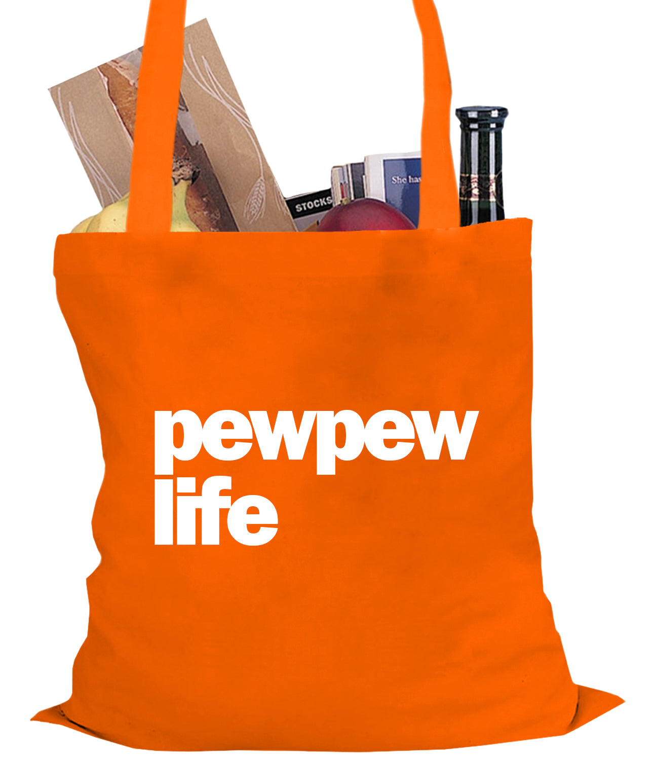 The Pew Pew Life Tote Bag