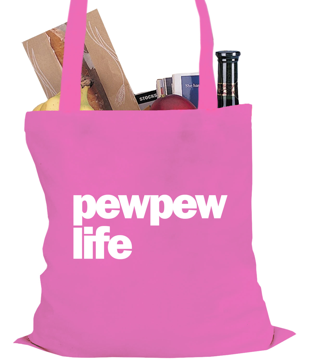 The Pew Pew Life Tote Bag