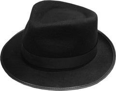 The Pop Star Dance Costume Black Fedora Hat
