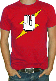 "The Shocker" Three Finger "One in the Stinky" Mens T-Shirt