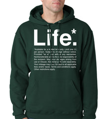 The Terms of Life Adult Hoodie
