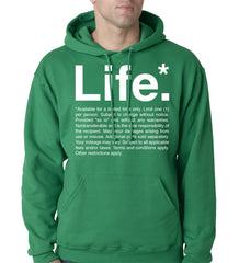 The Terms of Life Adult Hoodie