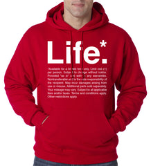 The Terms of Life Adult Hoodie