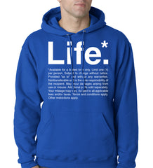 The Terms of Life Adult Hoodie