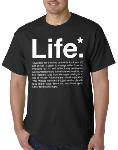 The Terms of Life Mens T-shirt