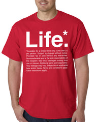 The Terms of Life Mens T-shirt