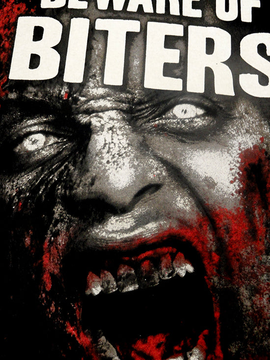 The Walking Dead "Beware of Biters" Men's T-Shirt (Black)