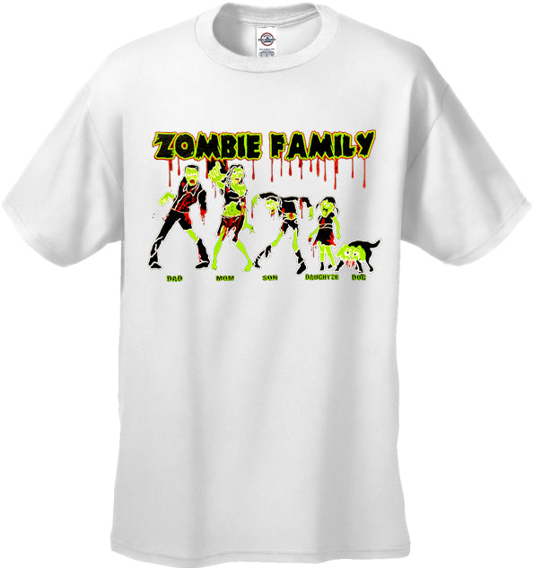 The Zombie Family Kid's T-Shirt