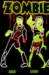 The Zombie Family Kid's T-Shirt