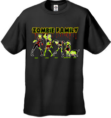 The Zombie Family Kid's T-Shirt