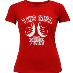 This Girl Has Bieber Fever Girl's T-Shirt