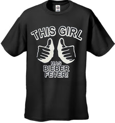 This Girl Has Bieber Fever Kid's T-Shirt